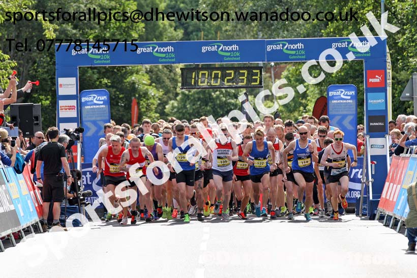 Great North 10k, Gateshead. Photo: David T. Hewitson/Sports for All Pics